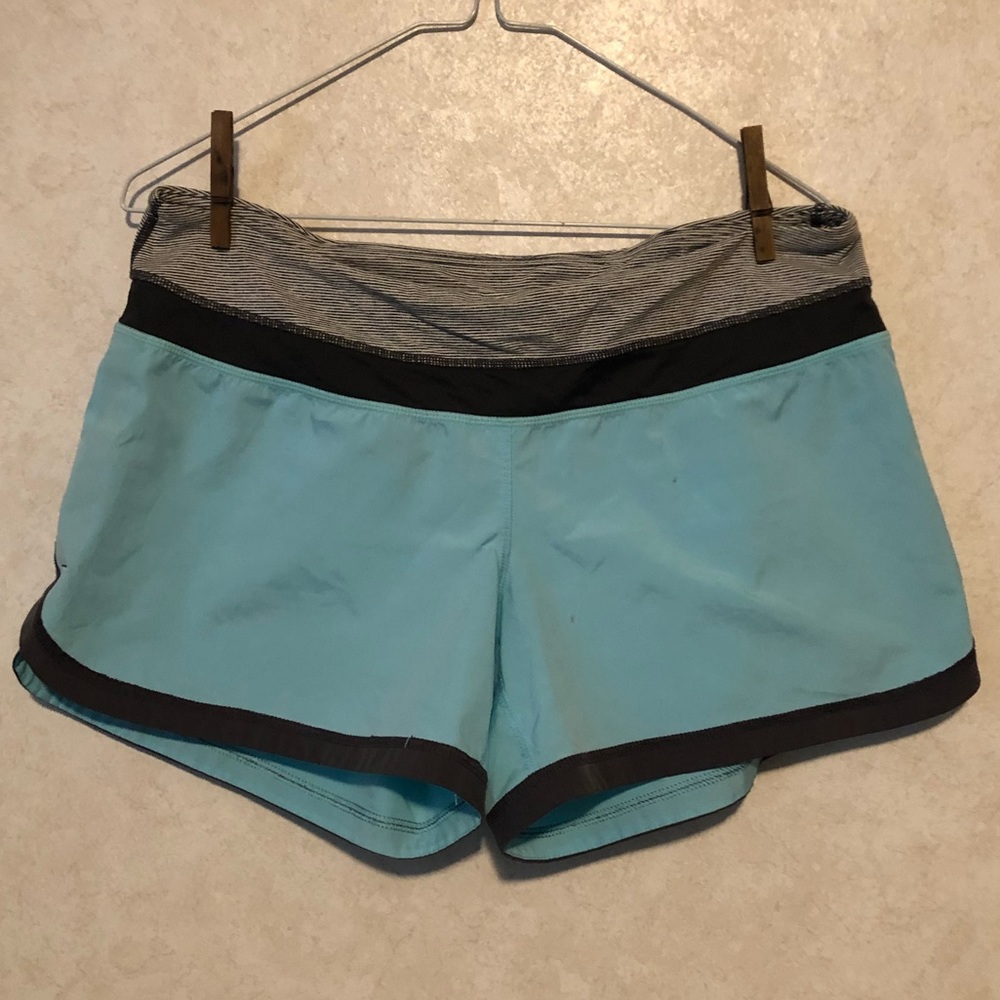 LuluLemon shorts, unlined, size 8.